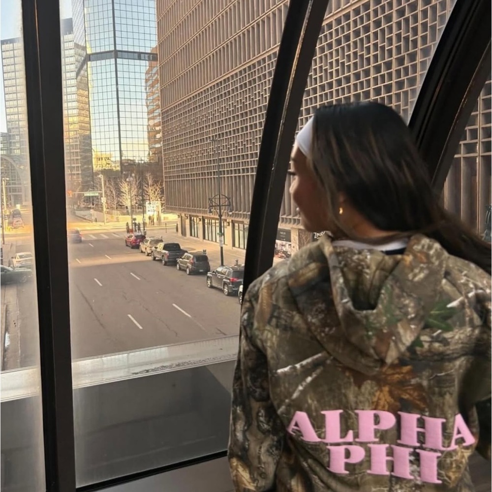 Camo hoodie